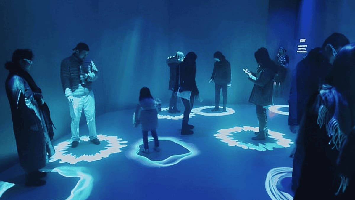 地面互動投影系統-地面多媒體動態互動投影