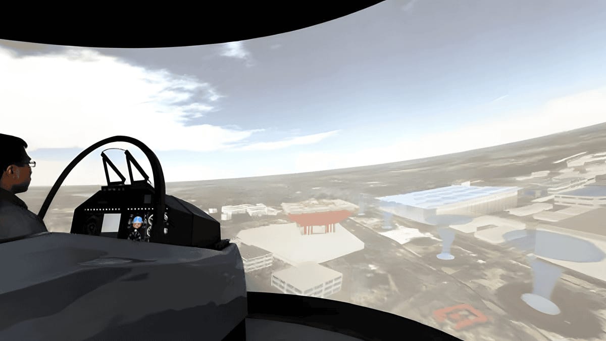 vr虛擬飛行漫游設備-vr飛機模擬駕駛體驗館